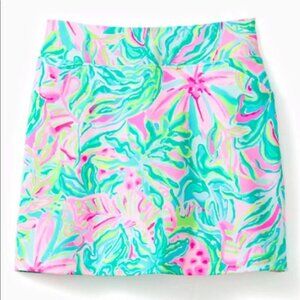 Lilly Pulitzer luxletic UPF 50+ fairway performance golf skort One in a melon